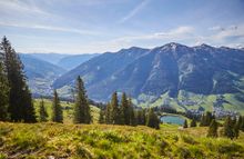 Saalbach, view from Reiterkogel