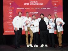 From left to right: Tristan Brandt (Miami), Eric Fralick (Koya), John Fraser (Lilac), Bryce Bonsack (Rocca), Joshua Werksman (Lilac), Timo Steubing (Miami)