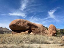 The Whale Rock on the Amerind Trail 