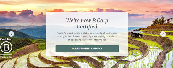 Audley Travel certifies as a B Corp
