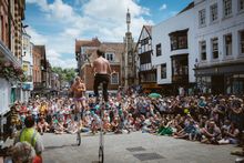 Winchester Hat Fair - Street Comedy
