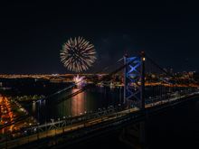 Wawa Welcome America Fireworks at Delaware River