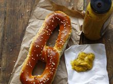 The city is known for the famous Philly soft pretzel, purchased from street vendors or from bakery storefronts such as the Philly Soft Pretzel Factory.