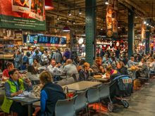 Reading Terminal Market is a one-stop shop for everything from local produce and meats to artisanal cheeses and desserts.
