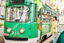 [OMO3 Sapporo Susukino] Sapporo Beer Tram
