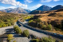 TranzAlpine Railway. NZ