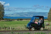 Railcruising on the Rotorua Railway, NZ