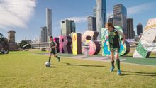 Brisbane Welcomes FIFA Women's World Cup Trophy Tour