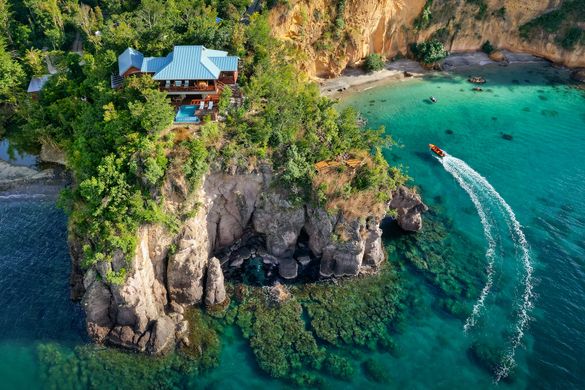 Secret Bay, Dominica voted #1 in the Caribbean for the third time in four years but T+L readers Secret Bay, Dominica voted #1 in the Caribbean for the third time in four years but T+L readers