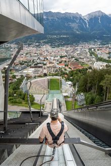 View from Bergisel Ski Jump
