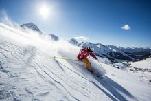 Skiing in Kuehtai