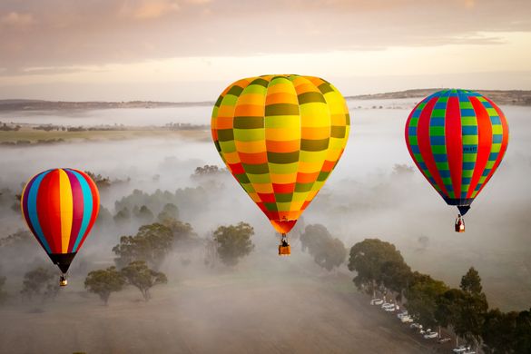 Competition Ballooning in Northam, May 2023