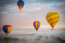 Competition Ballooning in Northam, May 2023