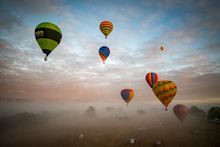 Competition Ballooning in Northam, May 2023