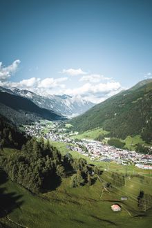 St. Anton am Arlberg in summer