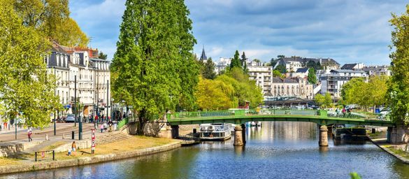 The River Erdre in Nantes