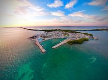 Located on its own island, Encore Fiesta Key RV Resort is a first time Tripadvisor® Travelers’ Choice award winner. Surrounded by incredible ocean views, the resort offers the conveniences of a restaurant, beach bar, swimming pool, hot tubs and marina wit