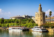 Small boats in Andalucia