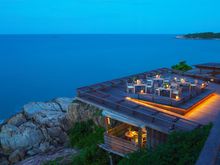 Dining on the Rocks, Six Senses Samui