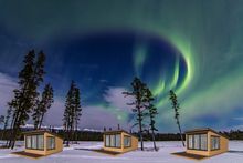Northern Lights Resort & Spa - new glass chalets