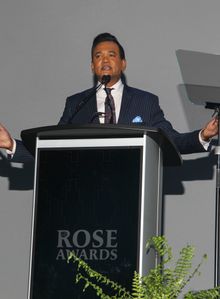 Master of Ceremonies for the evening, Fox 2’s Roop Raj