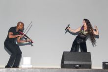 Performance from Rodney Page and Darian Taschner