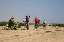 First ever cycle crossing of the Danakil Depression, Ethiopia 