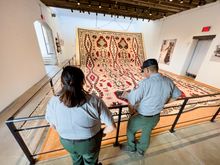 Witness the World’s Largest Single Loom Navajo (Diné) Rug in Winslow