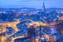 Bern, Switzerland at Christmas