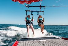 Parasail whale watching Parasail whale watching