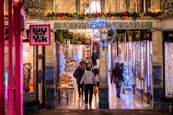 The Royal Arcade in Norwich