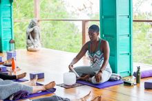 Malaika Brookes-Smith-Lowe at Sankalpa Yoga Studio