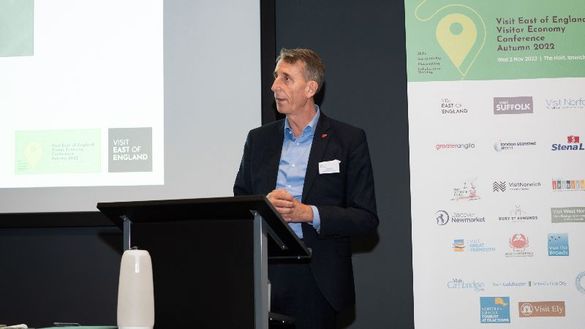 Visit East of England Chairman Dr Andy Wood OBE DL