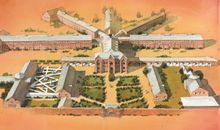 HOSHINOYA Nara Prison Illustration 