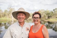 Russell Boswell with wife Sam