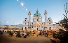 Christmas Market Vienna Karlsplatz