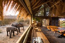 Sitatunga Private Island guest area, Botswana 