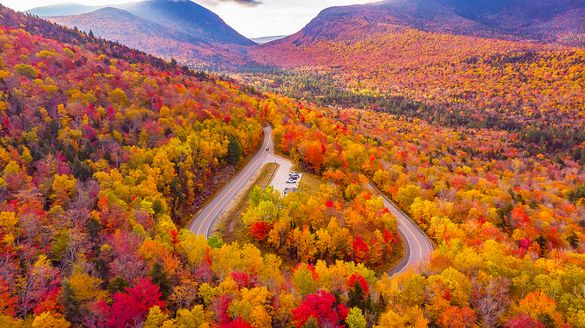 Kancamagus Highway in New Hampshire