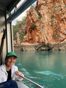 Gaby Percy in the Kimberley 