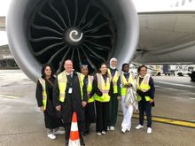 Photo de la journée « Girls in Aviation » à Roissy CDG1 