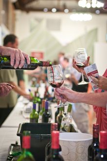 A wide variety of Spanish wines are featured at the Annual Spanish Wine and Food Festival in St. Augustine