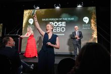  Sales Person of the Year  Rose Febo, TravelManagers