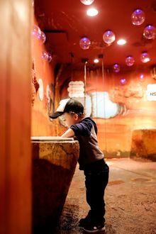 The Bubble Cave at Clarksville's Customs House Museum & Cultural Center teaches about the area's cavernous terrain.