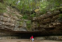 Dunbar Cave is open for guided tours daily between April and September.