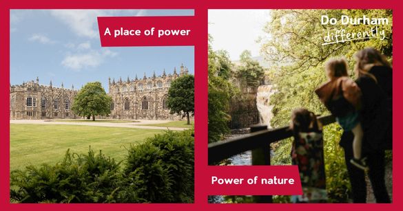 The Do Durham Differently campaign showcases the great variety of experiences on offer in the county