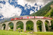 Bernina Express Train - Switzerland