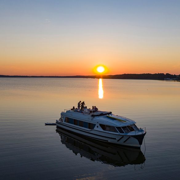 Sunset in France