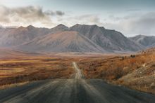 Jeep on the Dempster Highway/Tombstone-Yukon