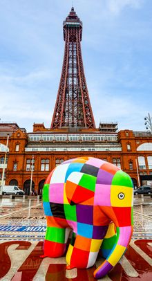 Elmer in Blackpool