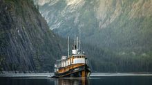    Maple Leaf Adventure’s Swell along the British Columbia coast.  